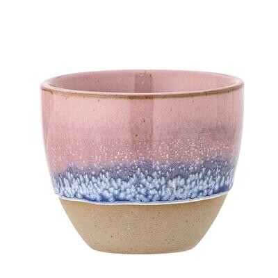 Pastel Rose Stoneware Sipper Cup