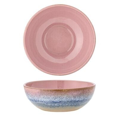 Pastel Rose Stoneware Bowl