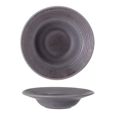 Raben XXL 30cm Pasta Plate, Grey, Stoneware