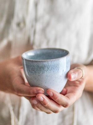 Paula Cup, Blue, Stoneware