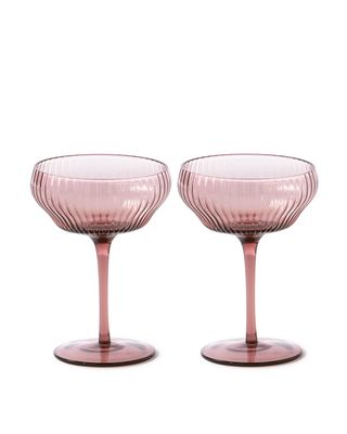 Pum Coupe Glass Purple