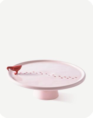 Walking Duck Plate Pink