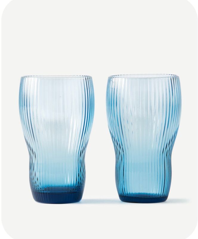 Pum Longdrinks Glass Blue