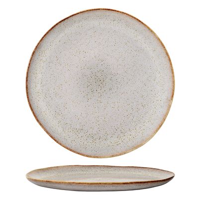 Sandrine Plate XXL 29cm, Nature, Stoneware