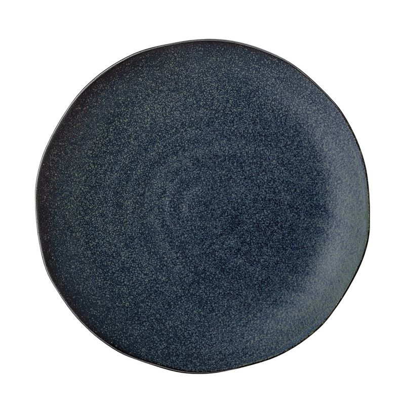 Aura Plate XXL d29 cm, Dark Blue, Stoneware