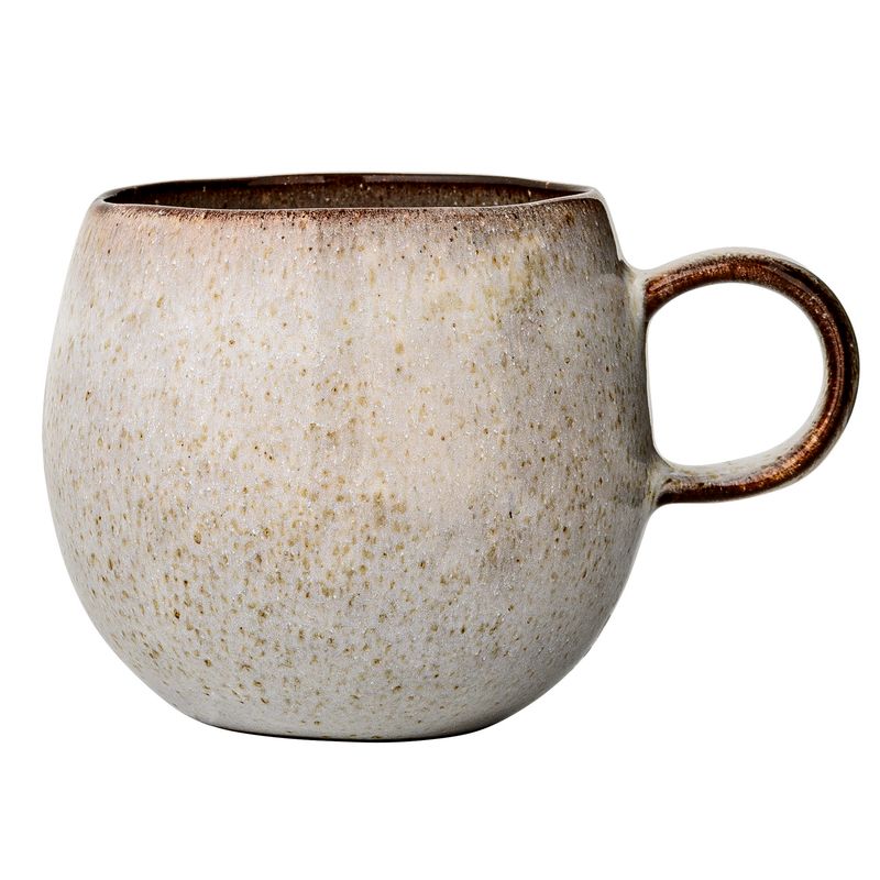 Sandrine Mug, Nature, Stoneware