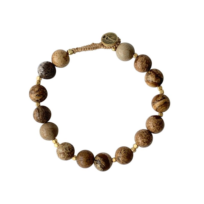 Bracelet Big Bo, Desert Jasper