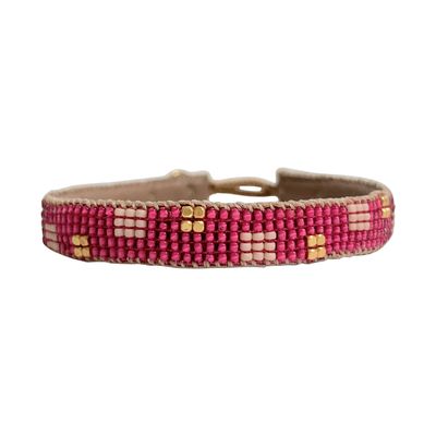 Bracelet Brick, Fuchsia