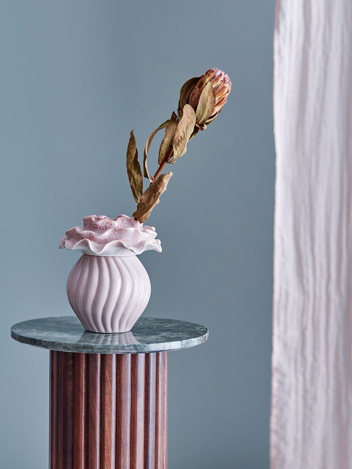 Petalia Vase, Stoneware