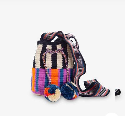 SMALL WAYUU STRIPES FUXIA