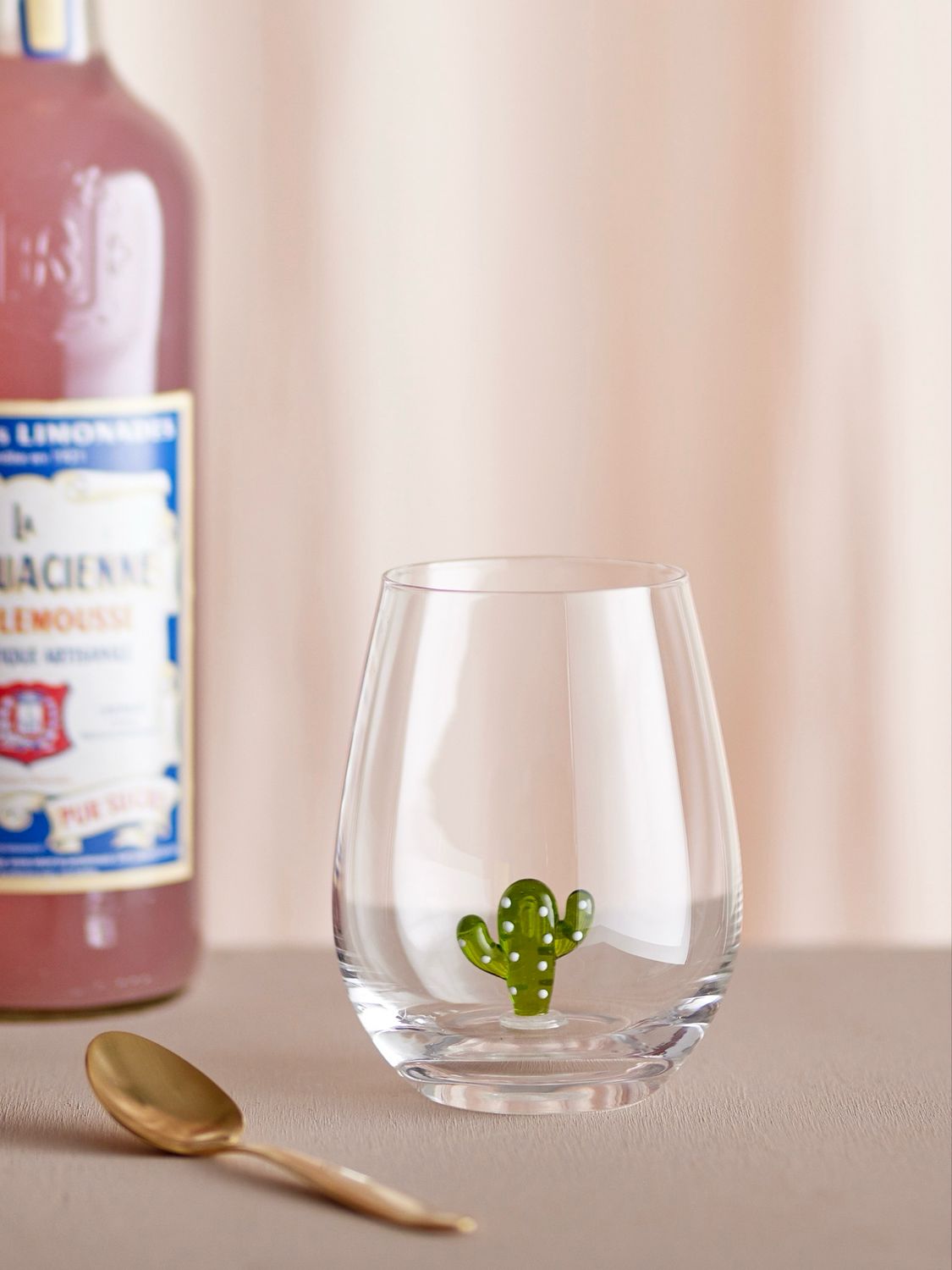Misa Glass Cactus Deco