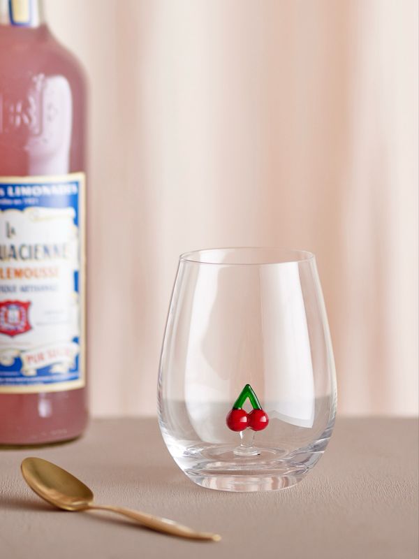 Misa Glass Cherry Deco