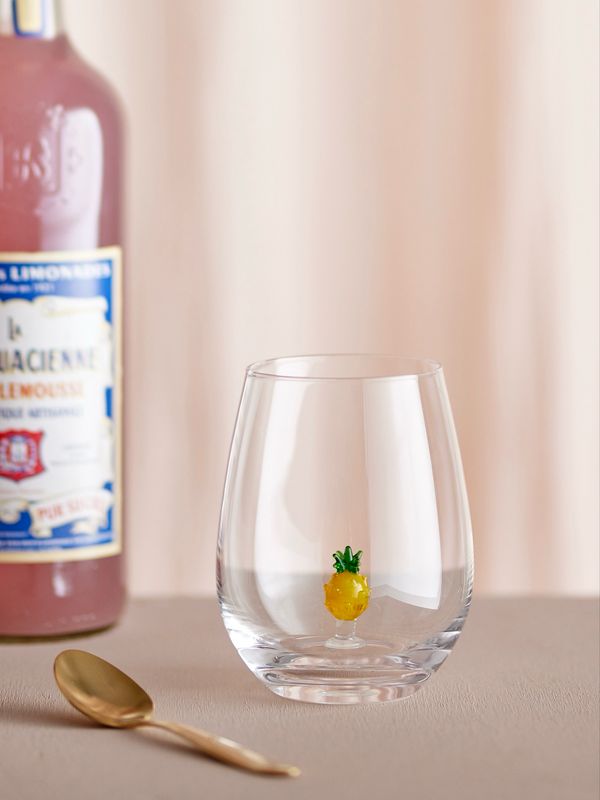 Misa Glass Pineapple Deco
