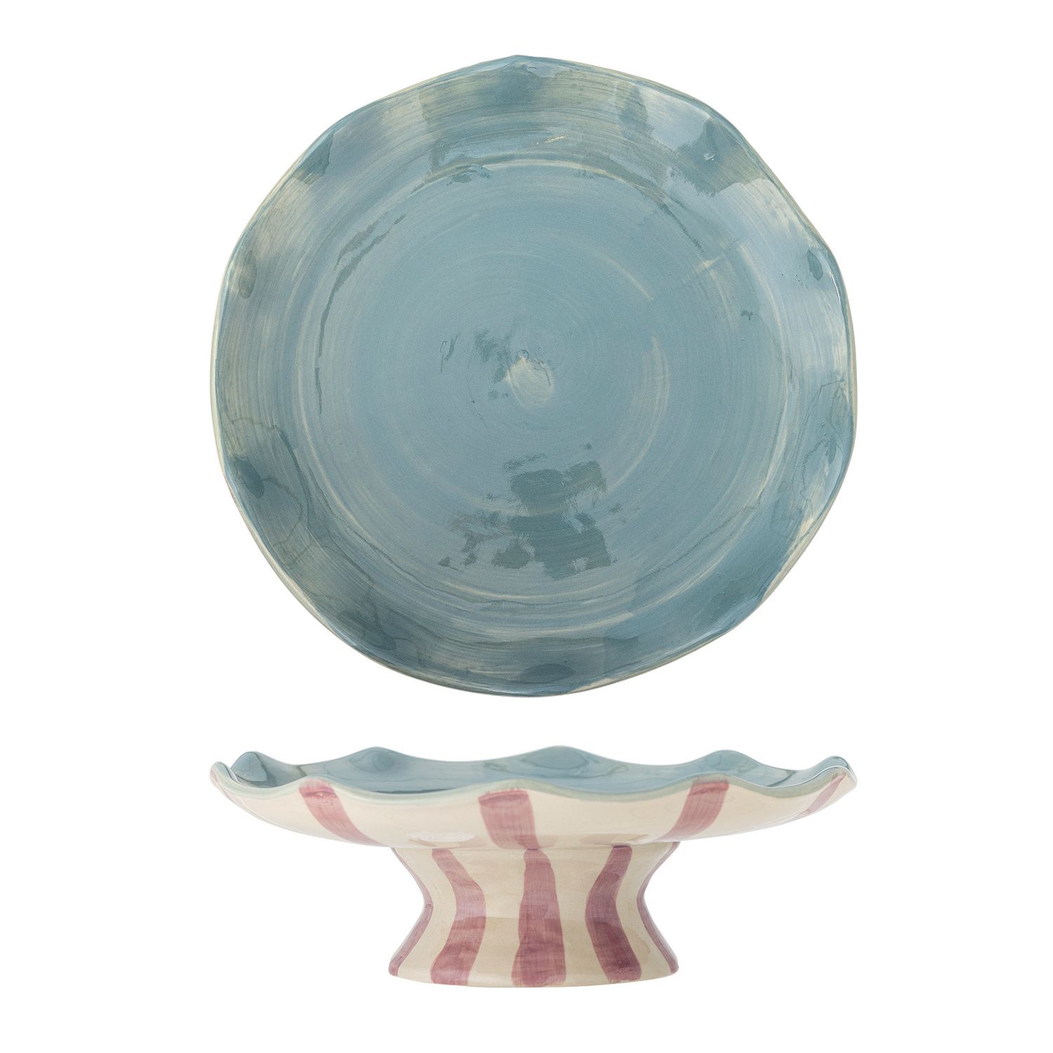 Willa Cake Tray Stoneware
