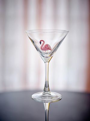 Misa Cocktail Flamingo Glass