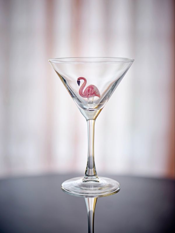 Misa Cocktail Flamingo Glass