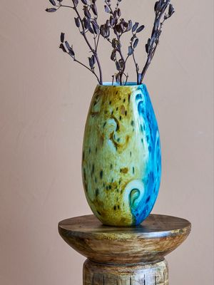 KALIAN VASE, GLASS
