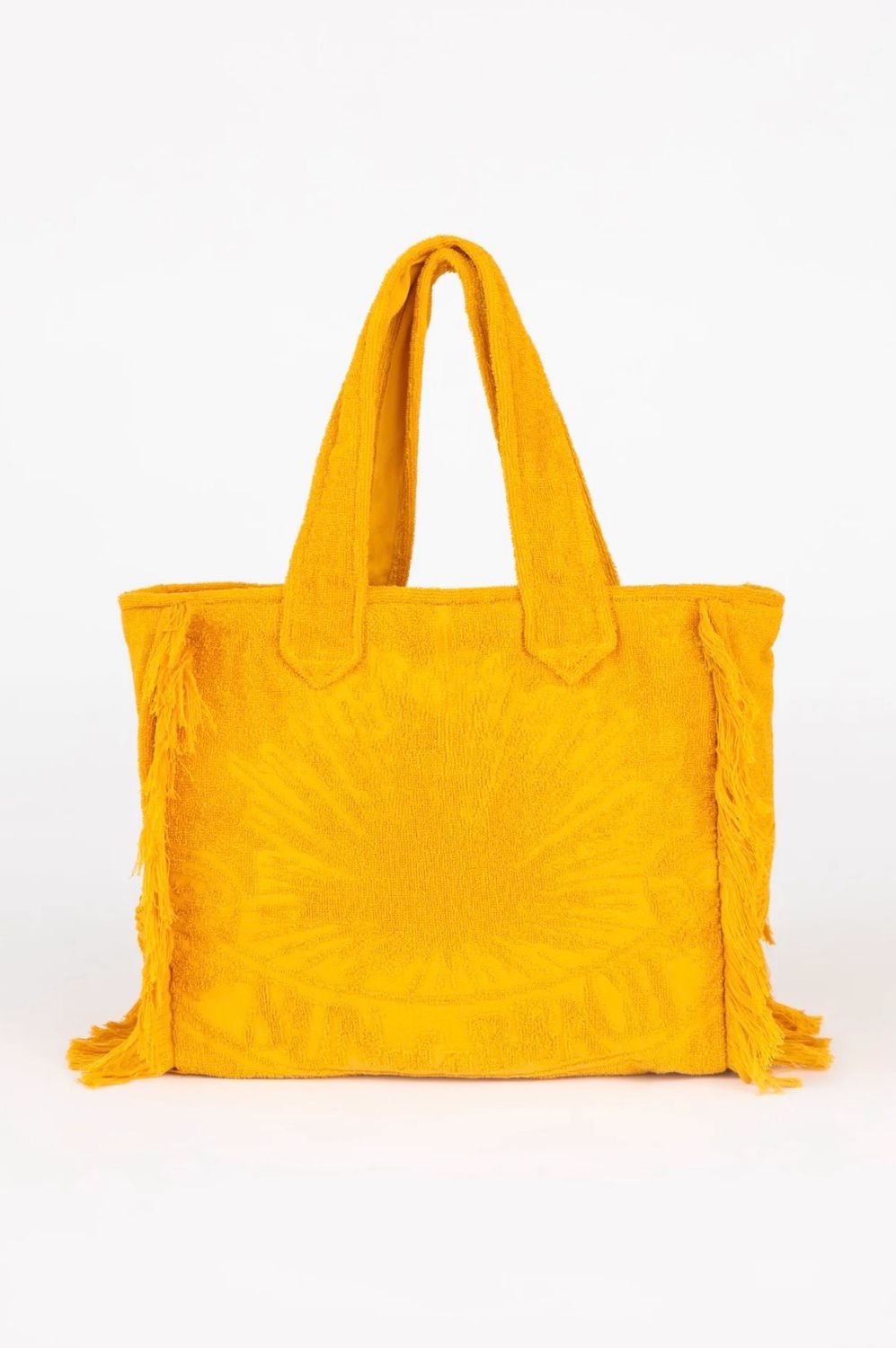 Sun of a Beach Terry Tote Bag, Sunflower