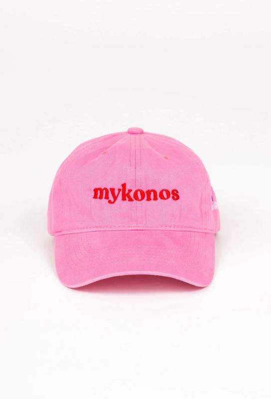 Sun of a Beach Mykonos Cap, Pink