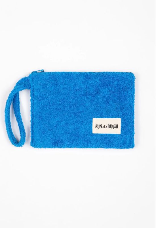 Sun of a Beach Little Waterproof Pouch, Cousteau