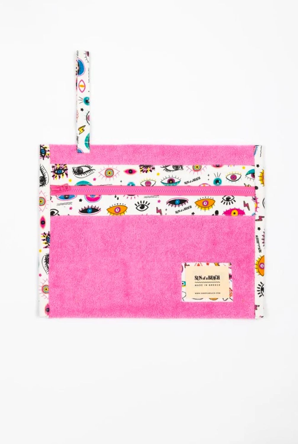 Starry Eyes Waterproof Pouch, Bubblegum