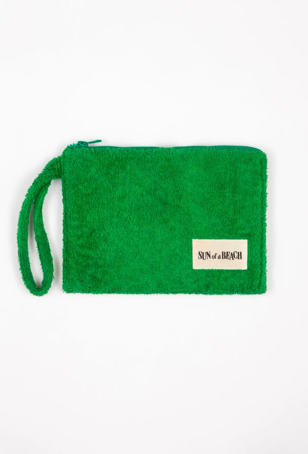 Sun of a Beach Little Waterproof Pouch, Wasabi