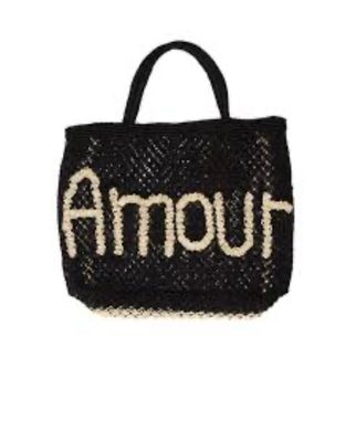 CuCu Handmade Jute Tote, Amour