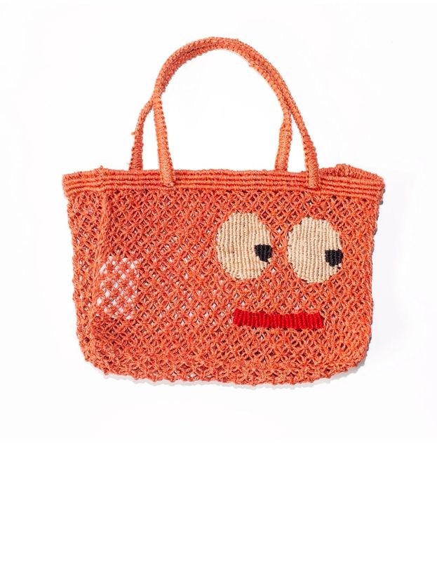 CuCu Handmade Jute Big Eyes Bag