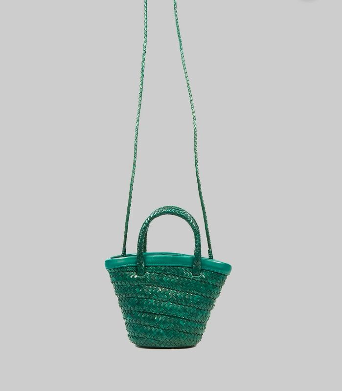 Maya Cuir Mini Green