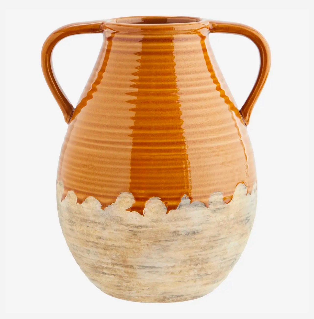 Stoneware Vase with handles