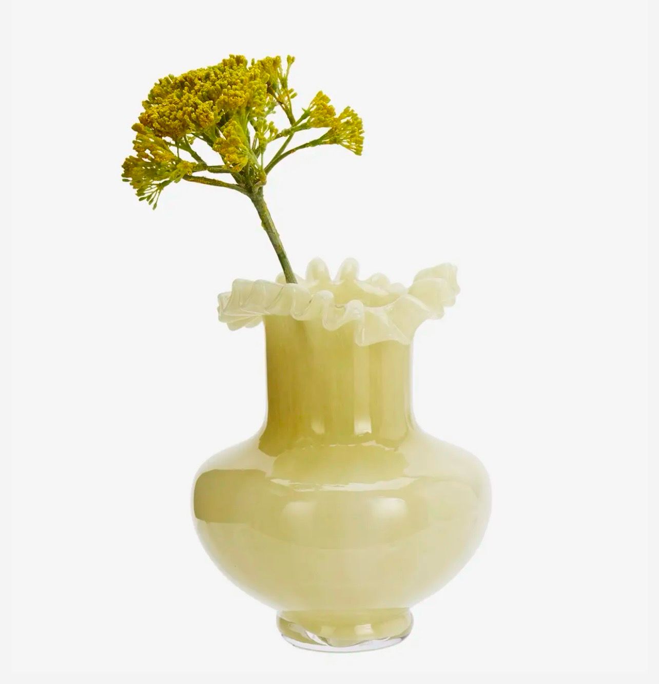 Chloe Glass Vase Honey
