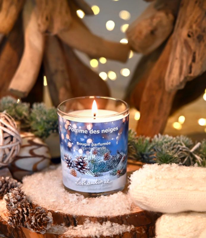 Scented Candle Pomme des Neiges