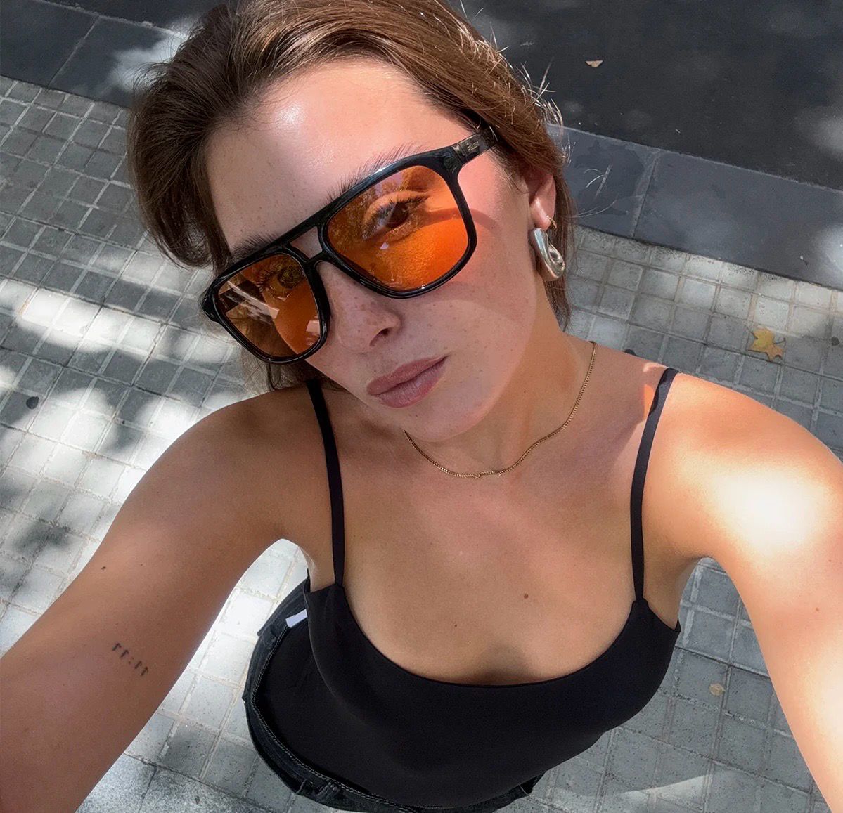 Dara Black Orange
