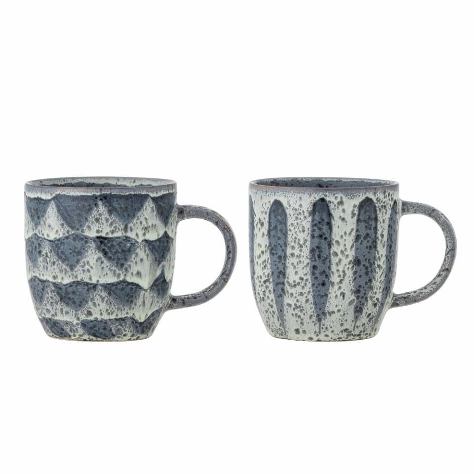 Ramie Mug Stripes stoneware