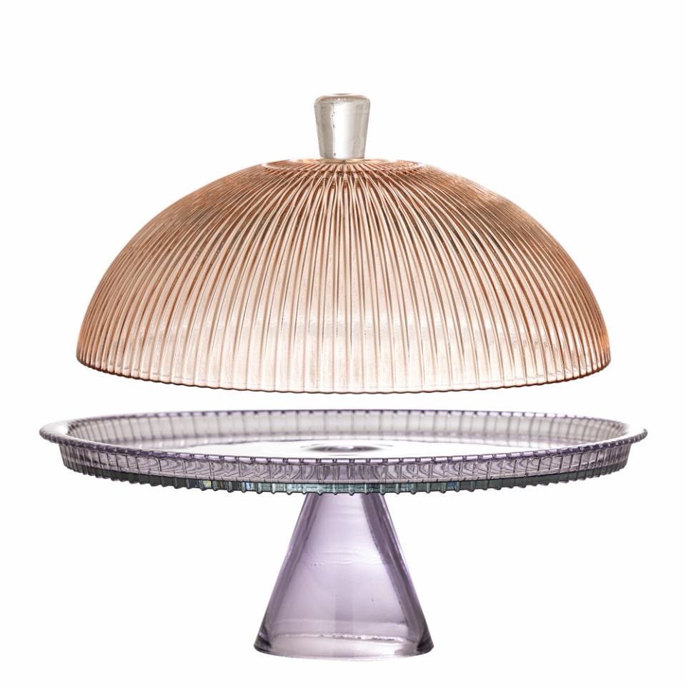 Tayo Cake Tray Glass