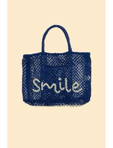 CuCu Handmade Jute Bag, Smile