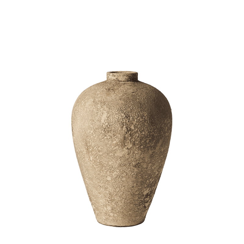 Jar Luna Beige 60 Terracotta