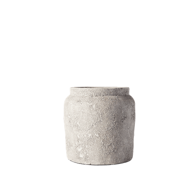 Jar Luna Grey 28 Terracotta