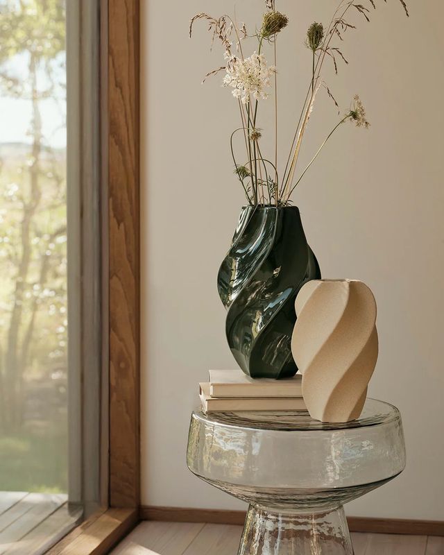 Odette Vase Green