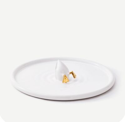 Diving Duck White