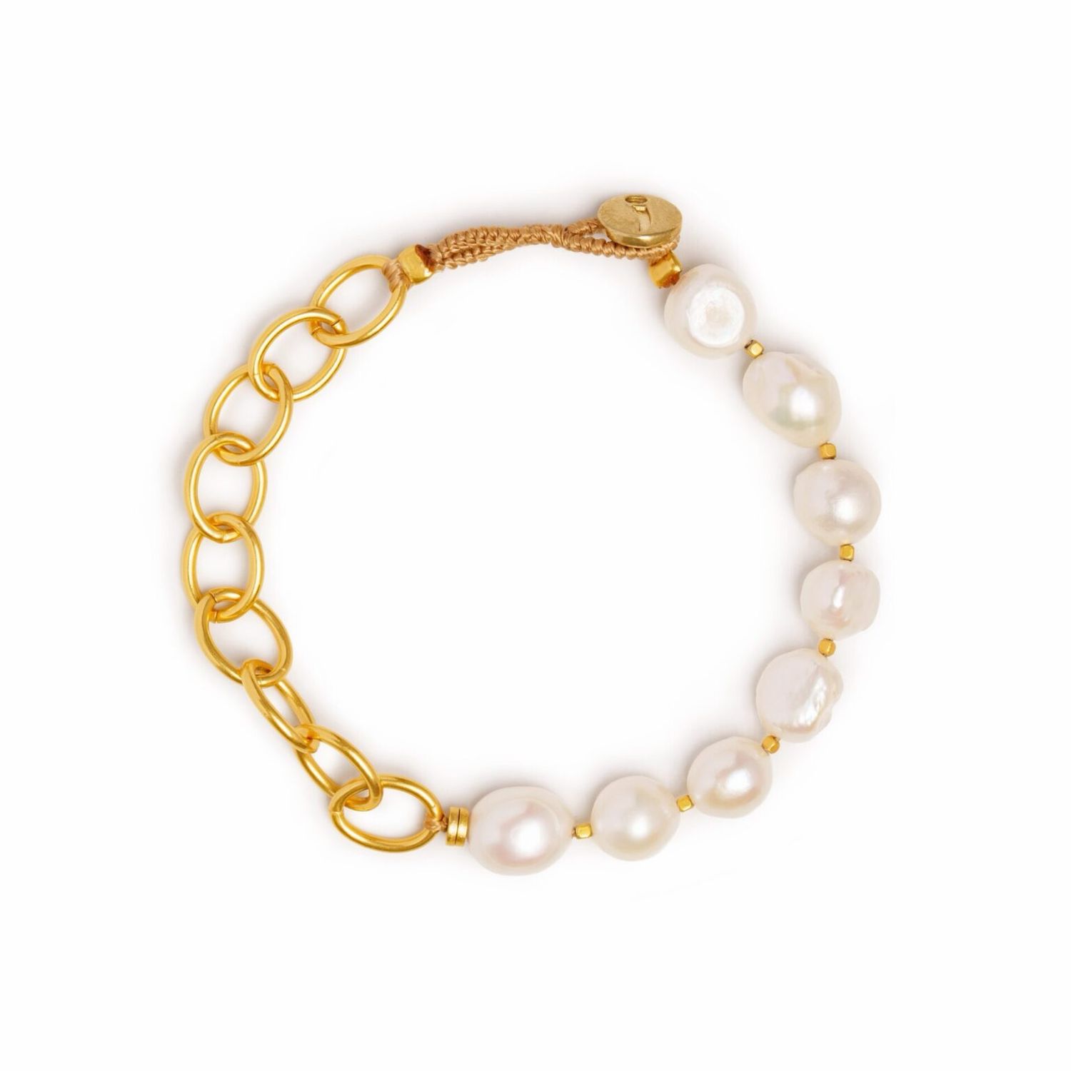  Bracelet Pearl Circle