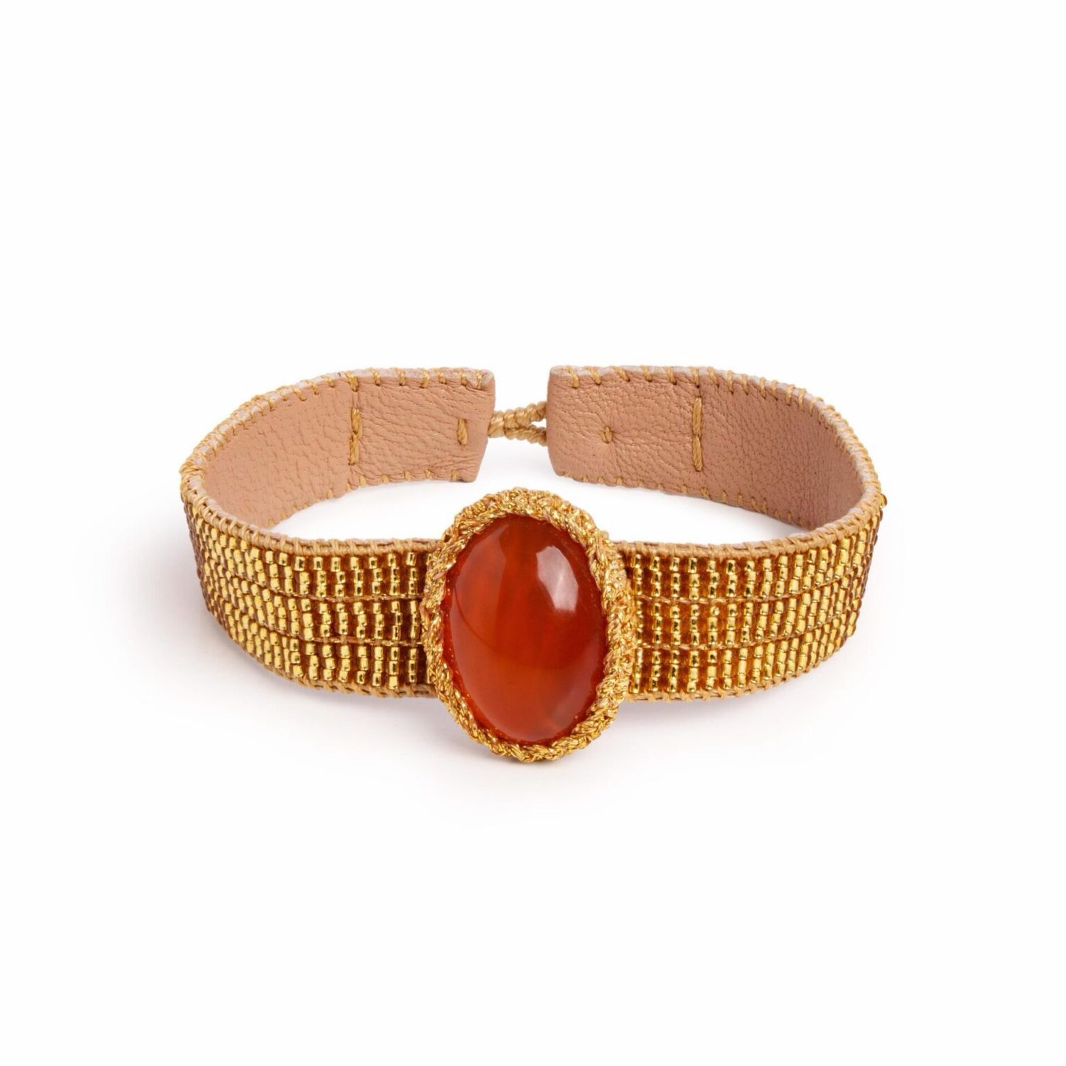 Bracelet Bamboo Jules, Ruby