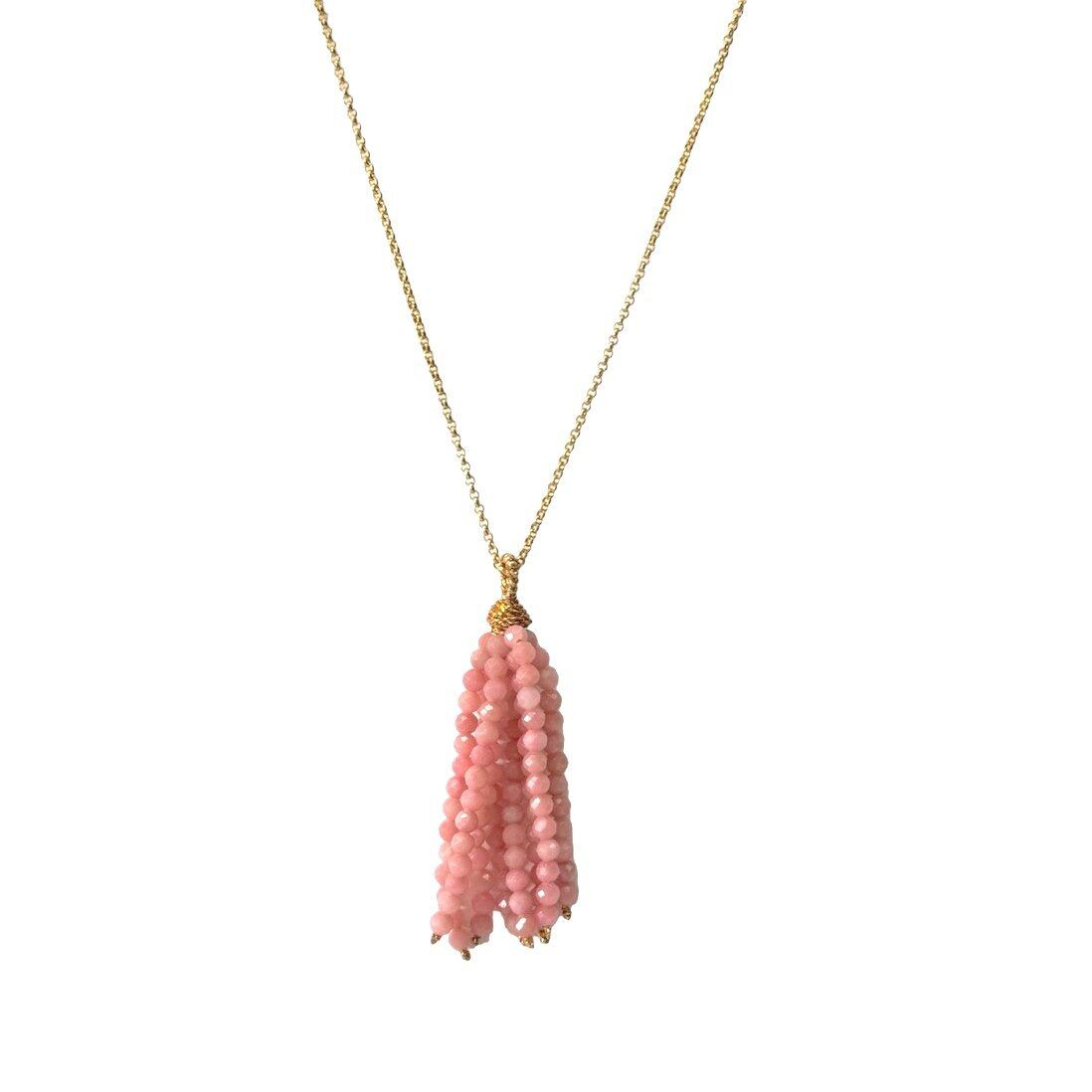 Necklace Stone Tassle