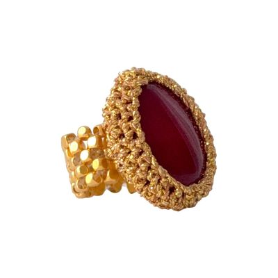 Ring Jules, Red Carnelian