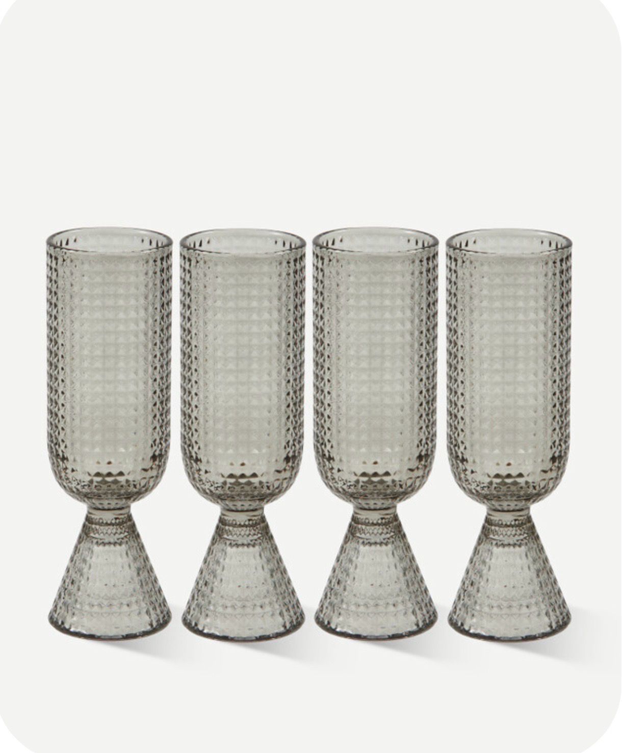 Champagne glasses rooftop light