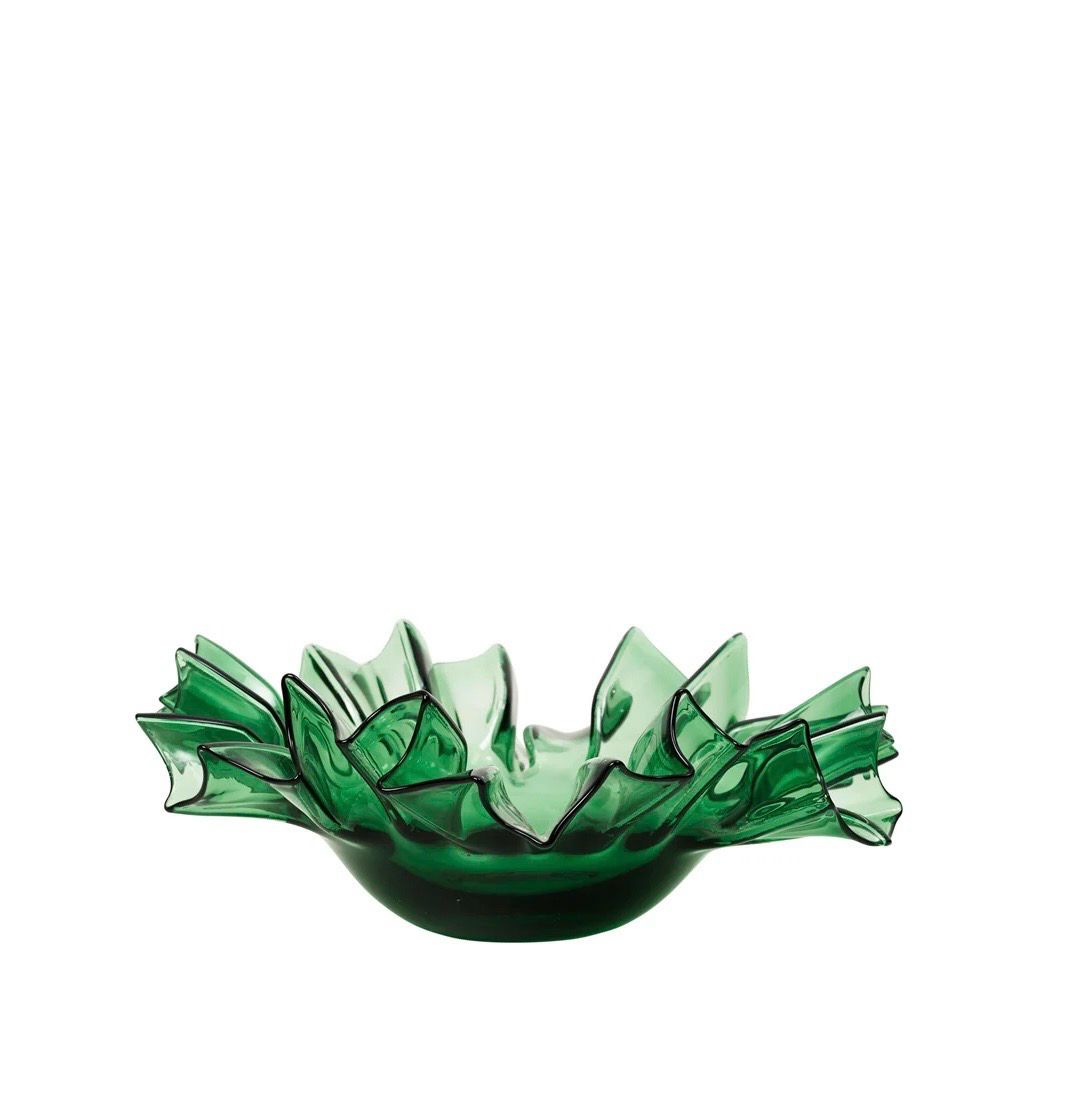 Rumy Deco Plate, Green