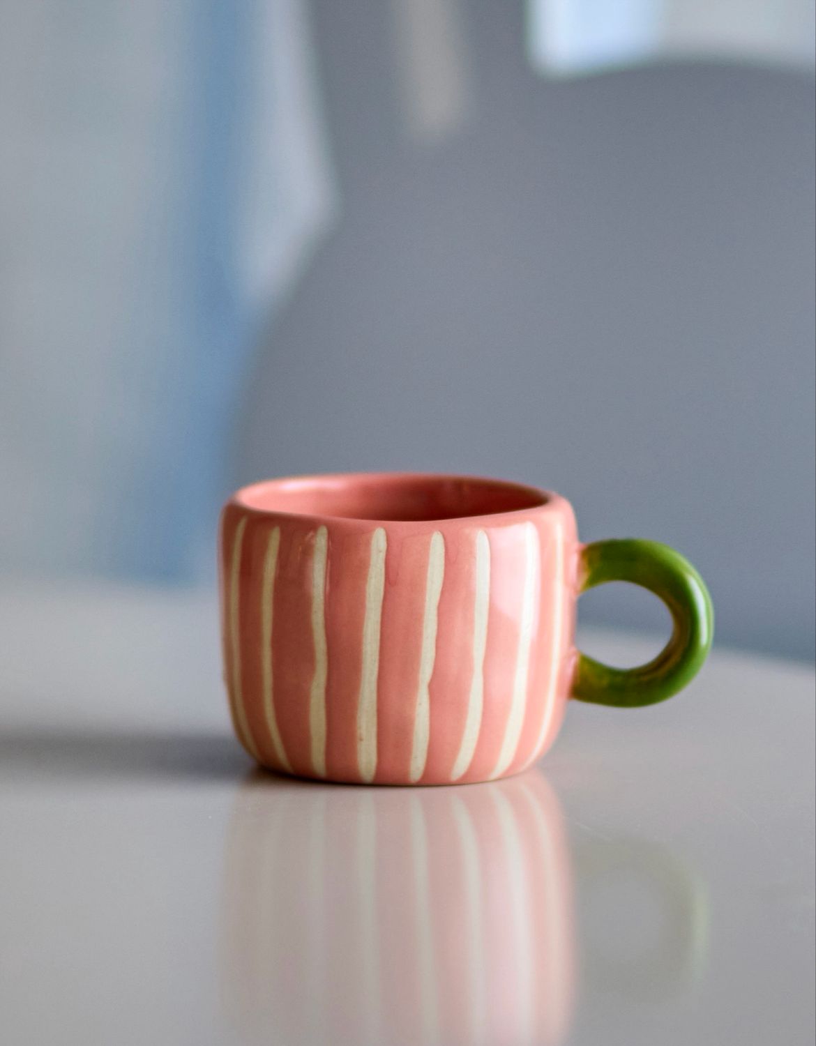 NiNi Cup, Rose, Stoneware