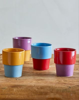 Ewan Cup Stoneware set of 4