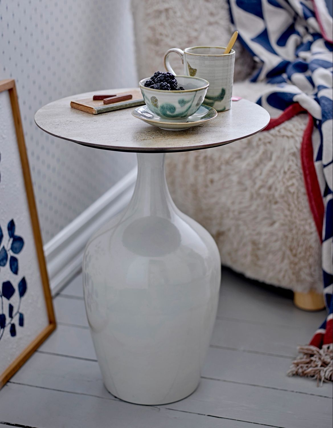 Lecco Side table, metal