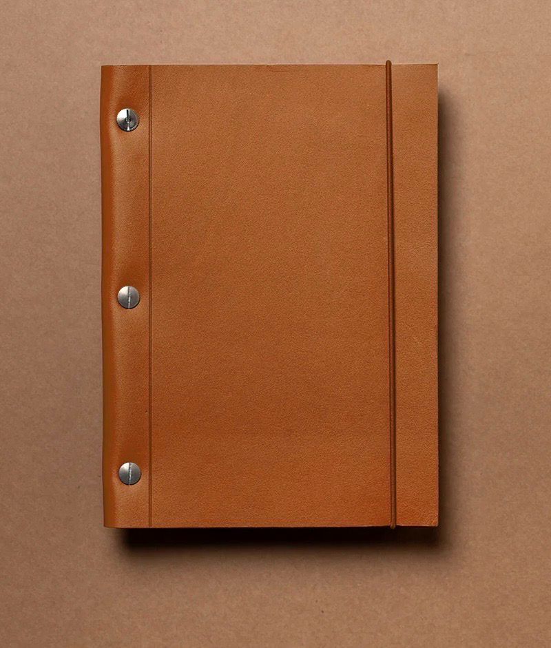 Heritage Leather Notebook A5/Medium